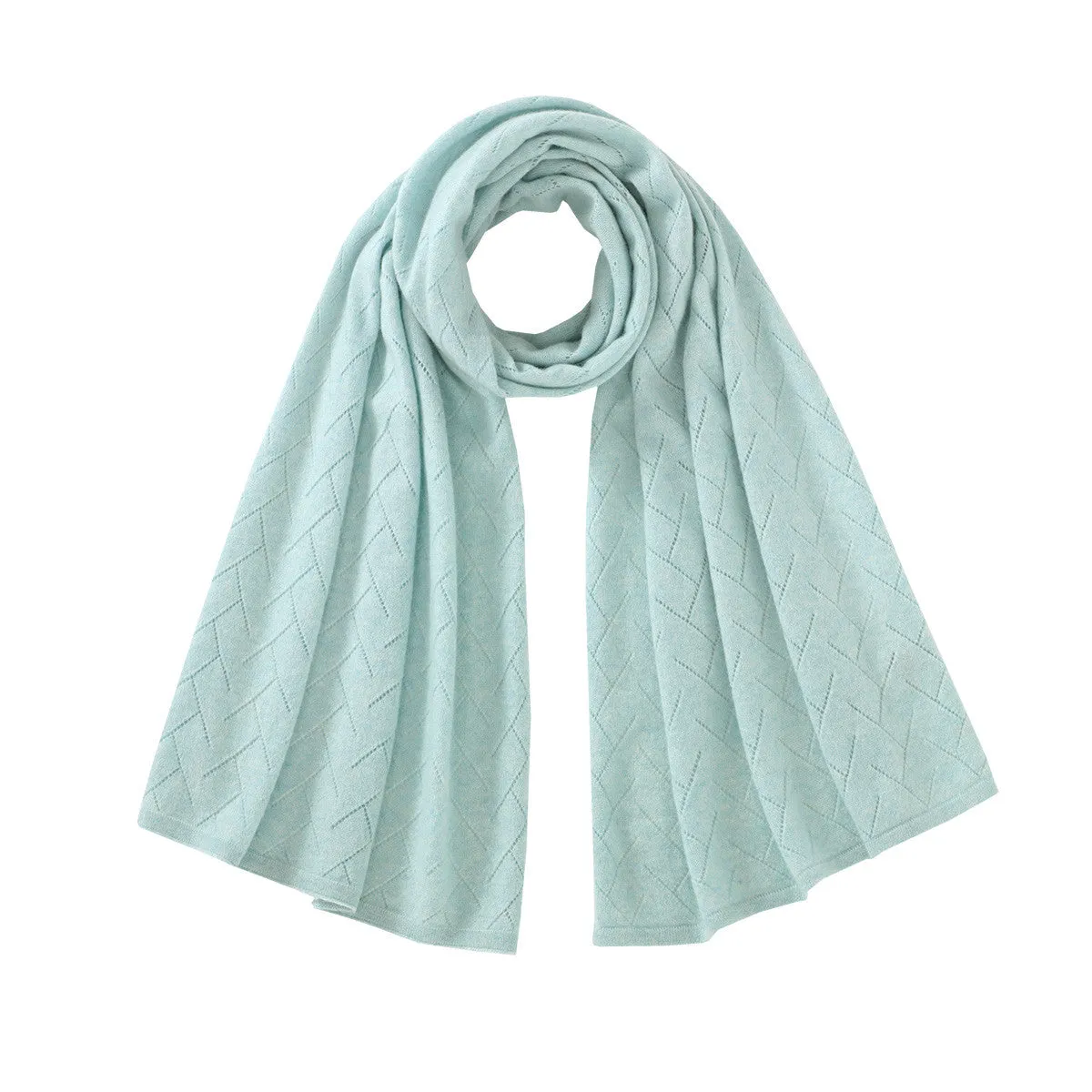 100% Cashmere Solid Color Scarves