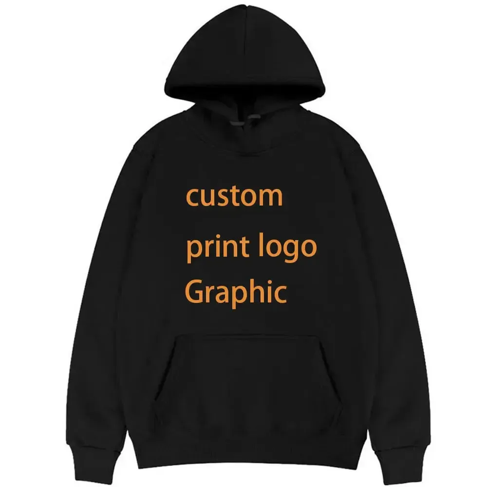 Advanced Brand Customized Anime Cartoon Hip Hop Singer Rap Graphic Logo Print Hoodie High Quality Men Women Solid Color Hoodies