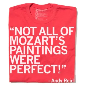 Andy Reid Mozart Paintings White & Red (R)