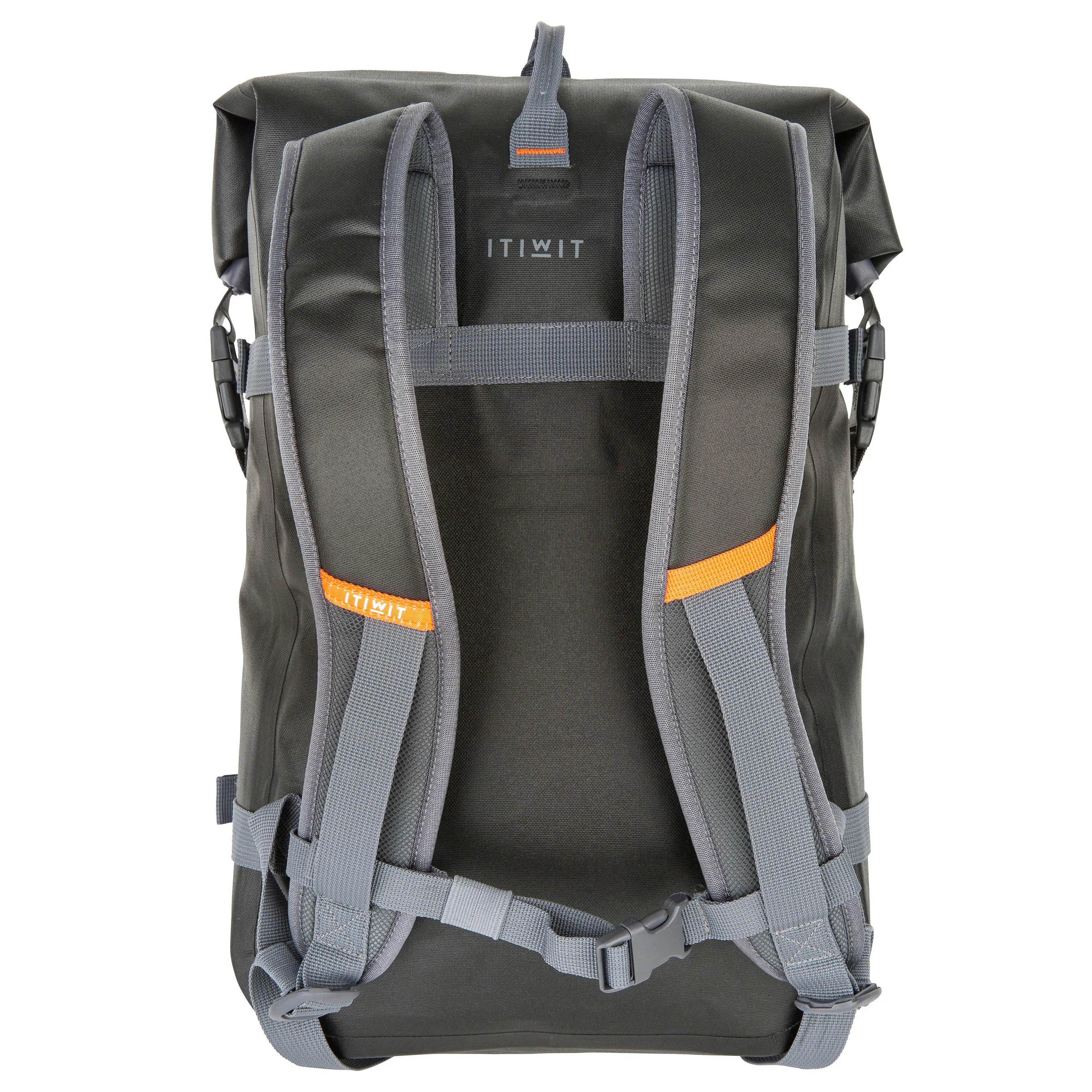 Backpack waterproof 20 l dark gray ITIWIT, carbon gray