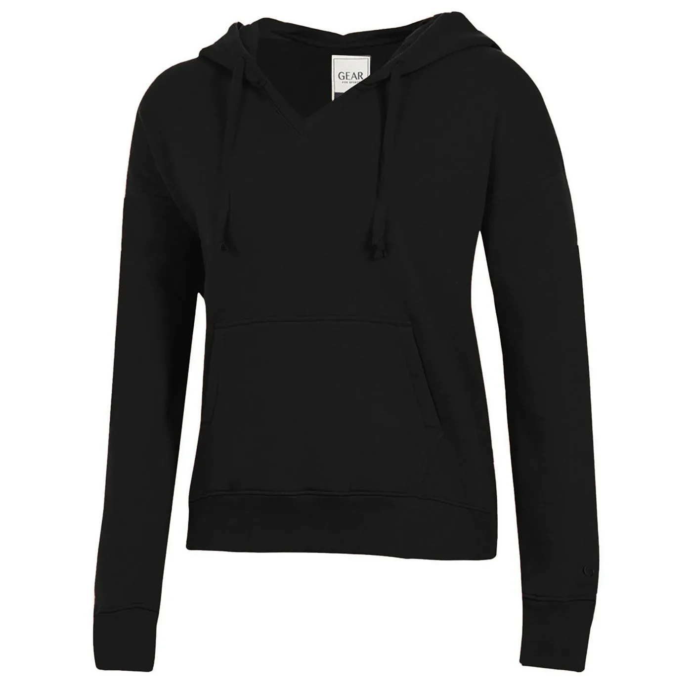 Black Hooded Sweatshirt