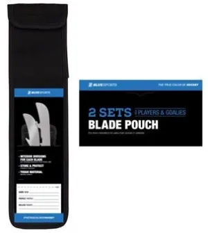 Blue Sports Blade Pouch 2 sets