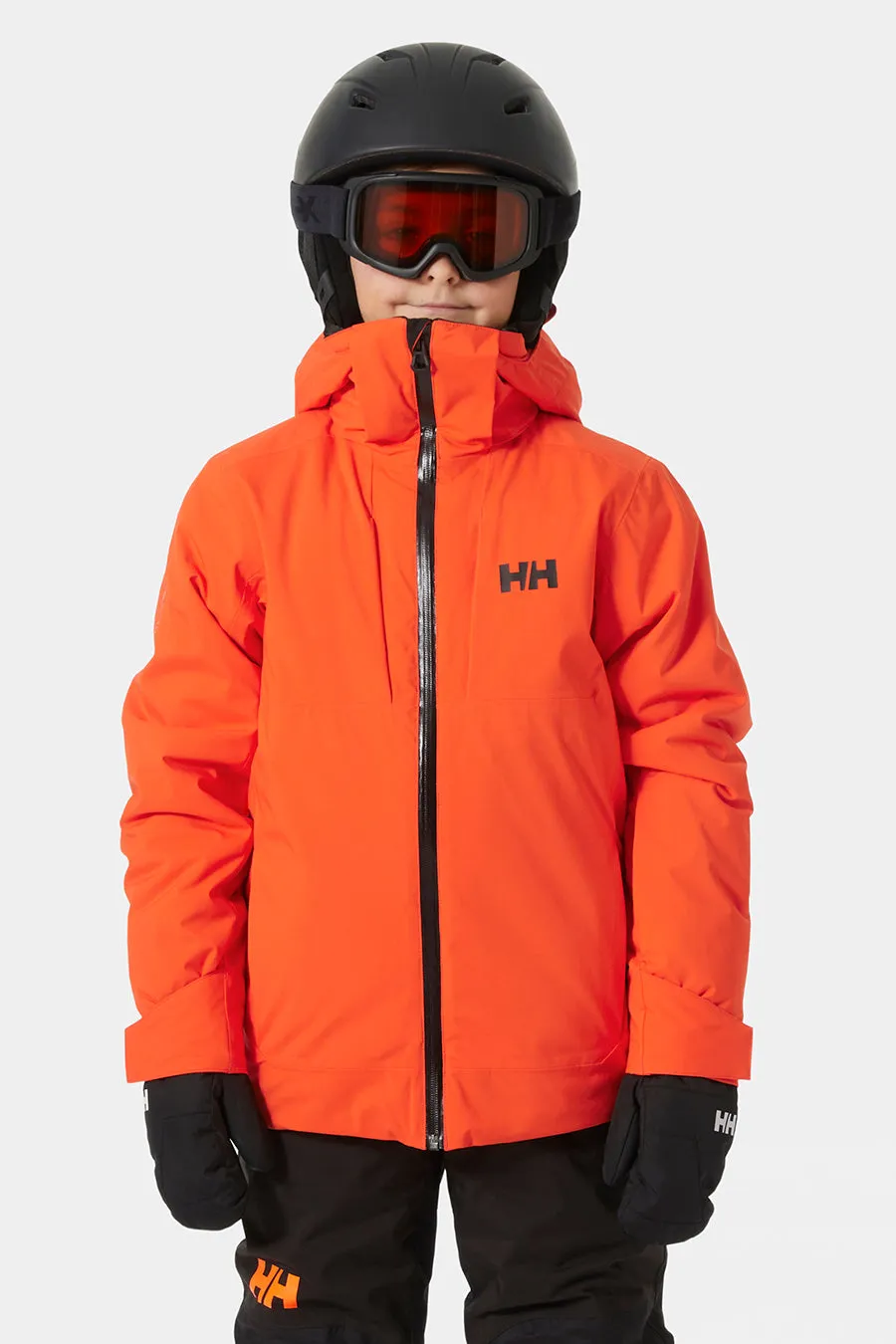 Boys Ski Jacket - Helly Hansen Alpha Cherry Tomato