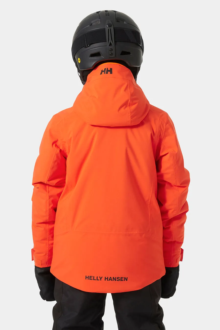 Boys Ski Jacket - Helly Hansen Alpha Cherry Tomato