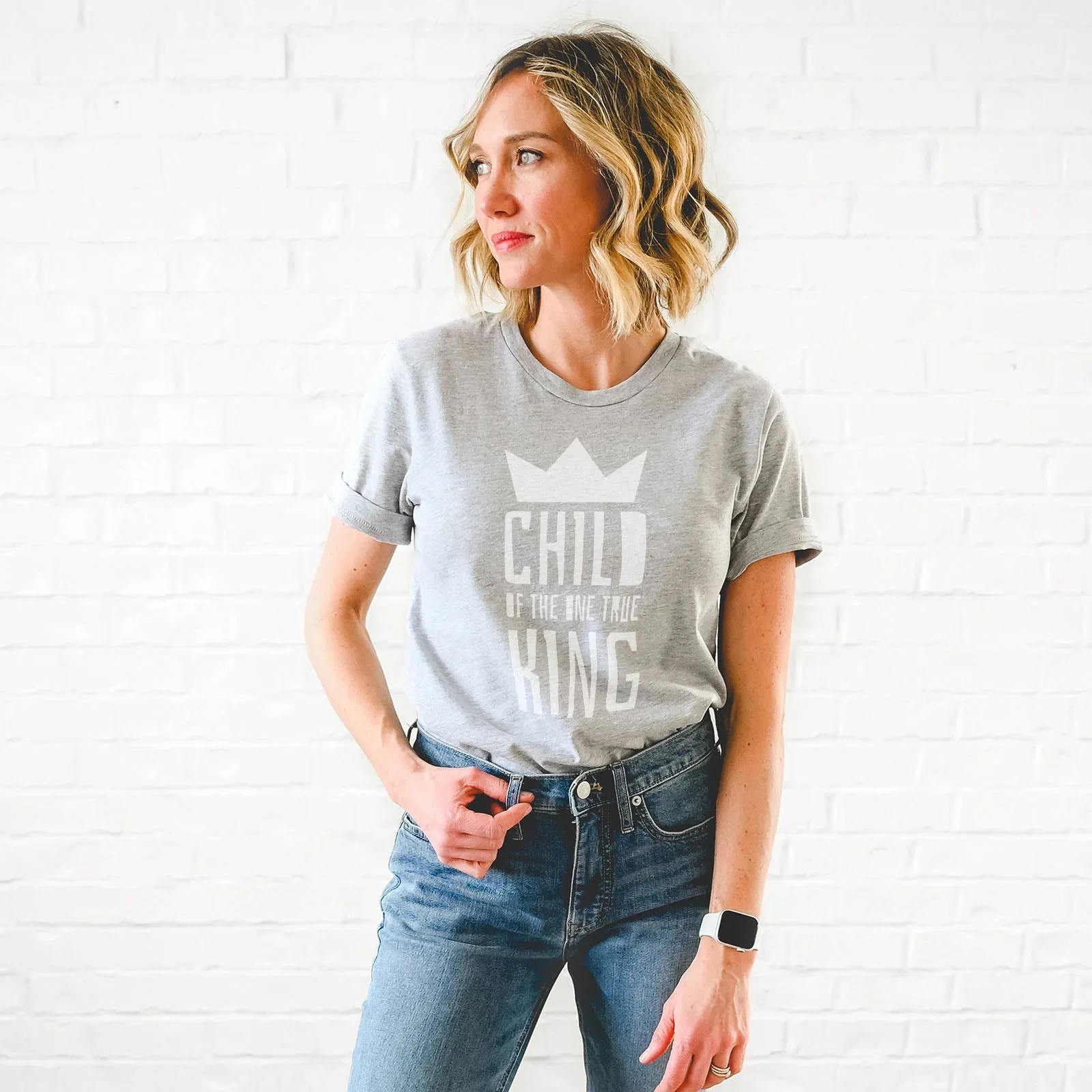 Child Of The One True King Tee Shirts For Women - Christian Shirts for Women - Religious Tee Shirts