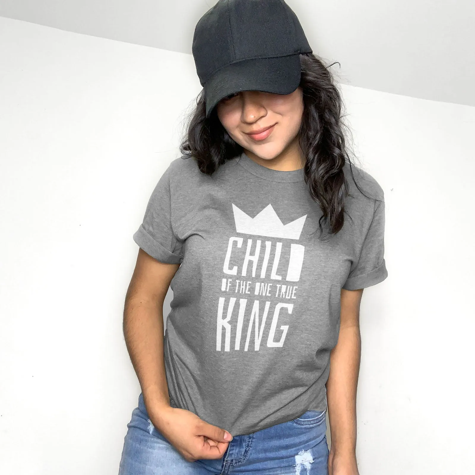 Child Of The One True King Tee Shirts For Women - Christian Shirts for Women - Religious Tee Shirts