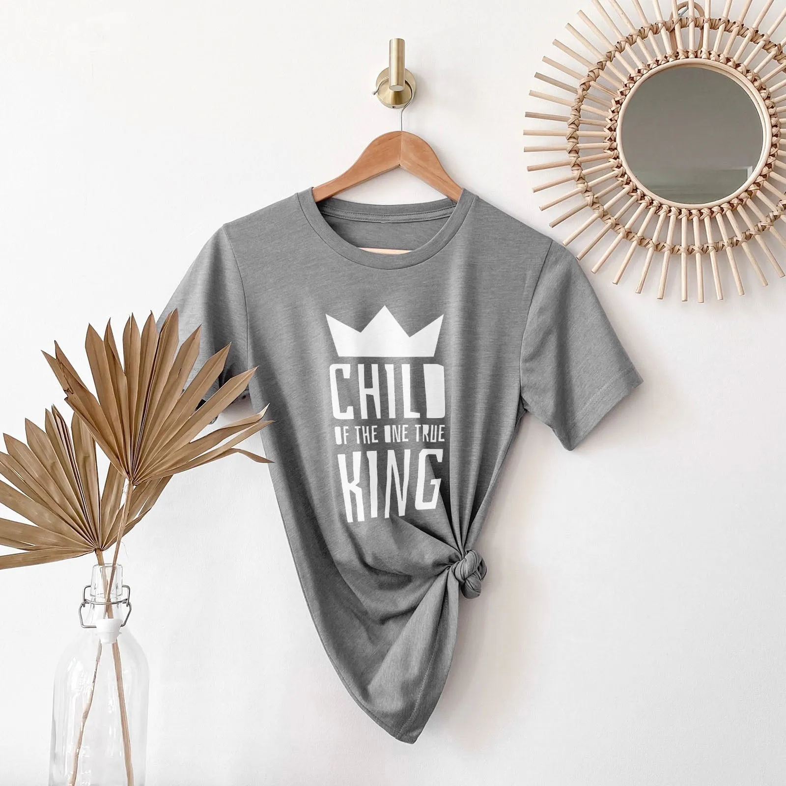 Child Of The One True King Tee Shirts For Women - Christian Shirts for Women - Religious Tee Shirts