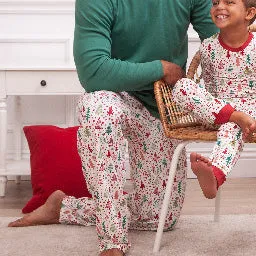 Cozy Christmas Men's Bamboo Pajama Bottoms