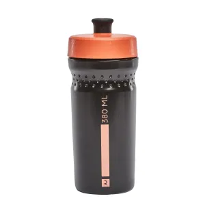 Cycling bottle 500 for children 380 ml black/coral BTWIN black/coral pink/black