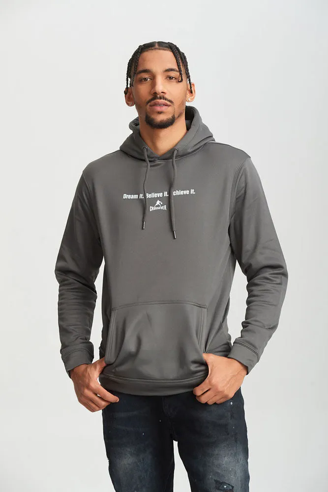 Dream It, Believe It, Achieve It, Dry Fit Hoodie