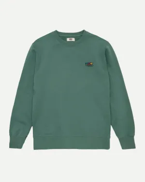 ERSTWHILE Sweatshirt Waaier - Pine Green