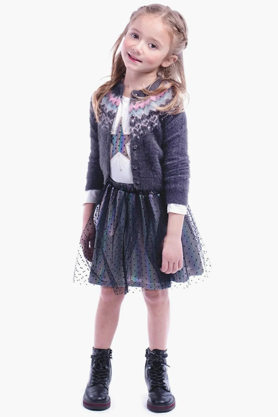 Girls Shirt Imoga Ariana - Star Snow