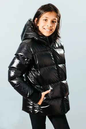 Kids Down Jacket Scout Louis - Black