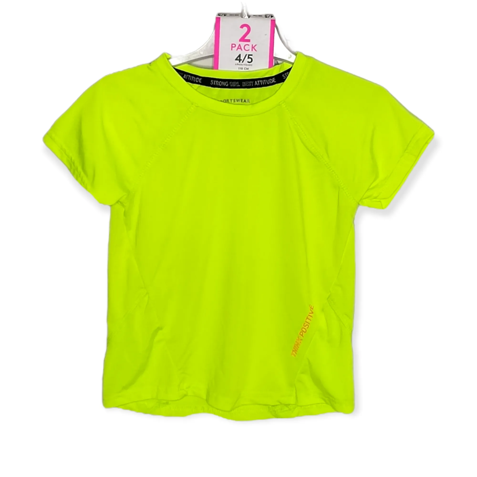 [Kids] Girls Sports Tshirts Pack of (2)