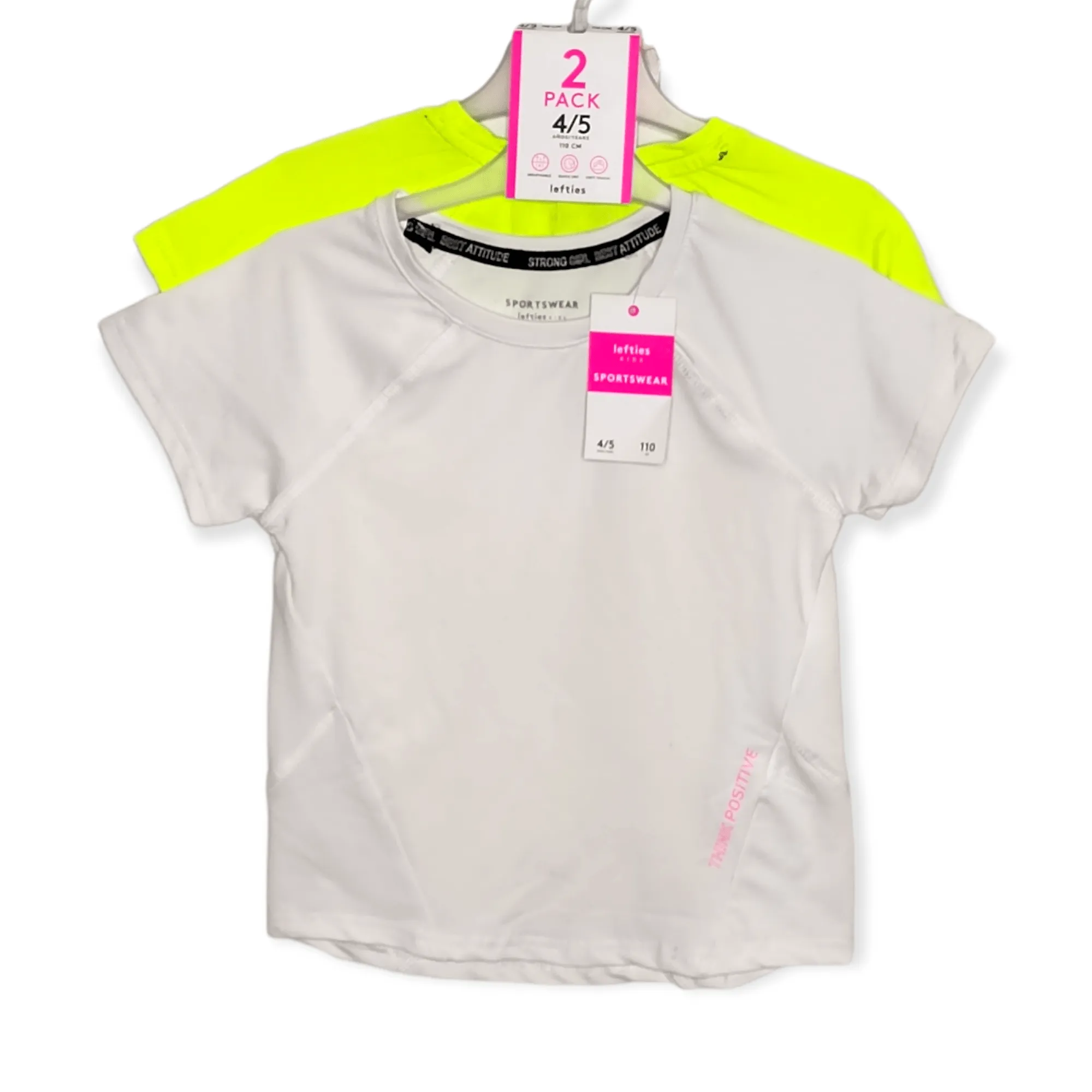 [Kids] Girls Sports Tshirts Pack of (2)