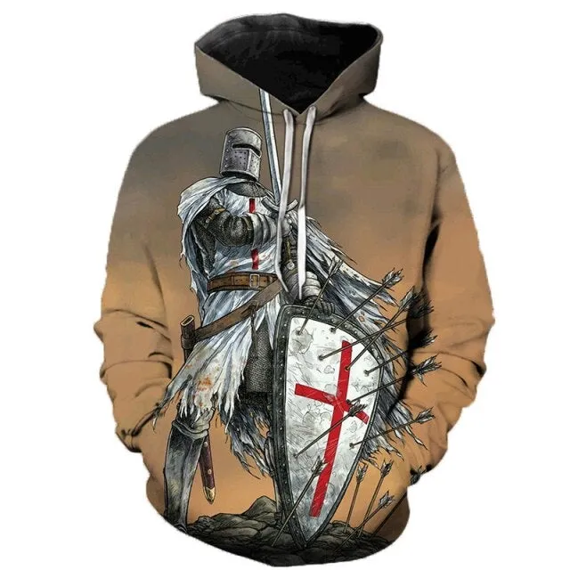 Knights Templar Commandery Hoodie - Sweatshirt & Hoodie Option