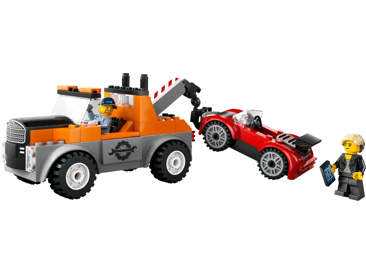 Lego City - Tow Truck and Sports Car Repair 60435