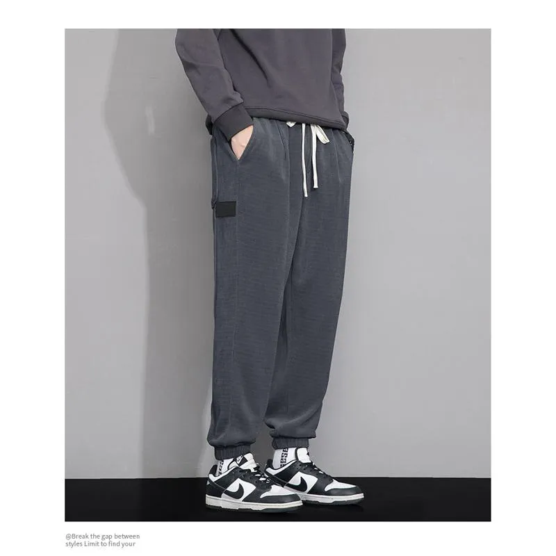 Loose Fit Chenille Corduroy Sweatpant