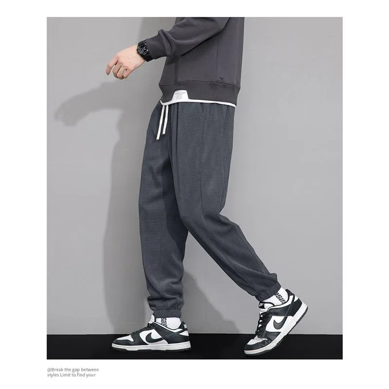 Loose Fit Chenille Corduroy Sweatpant