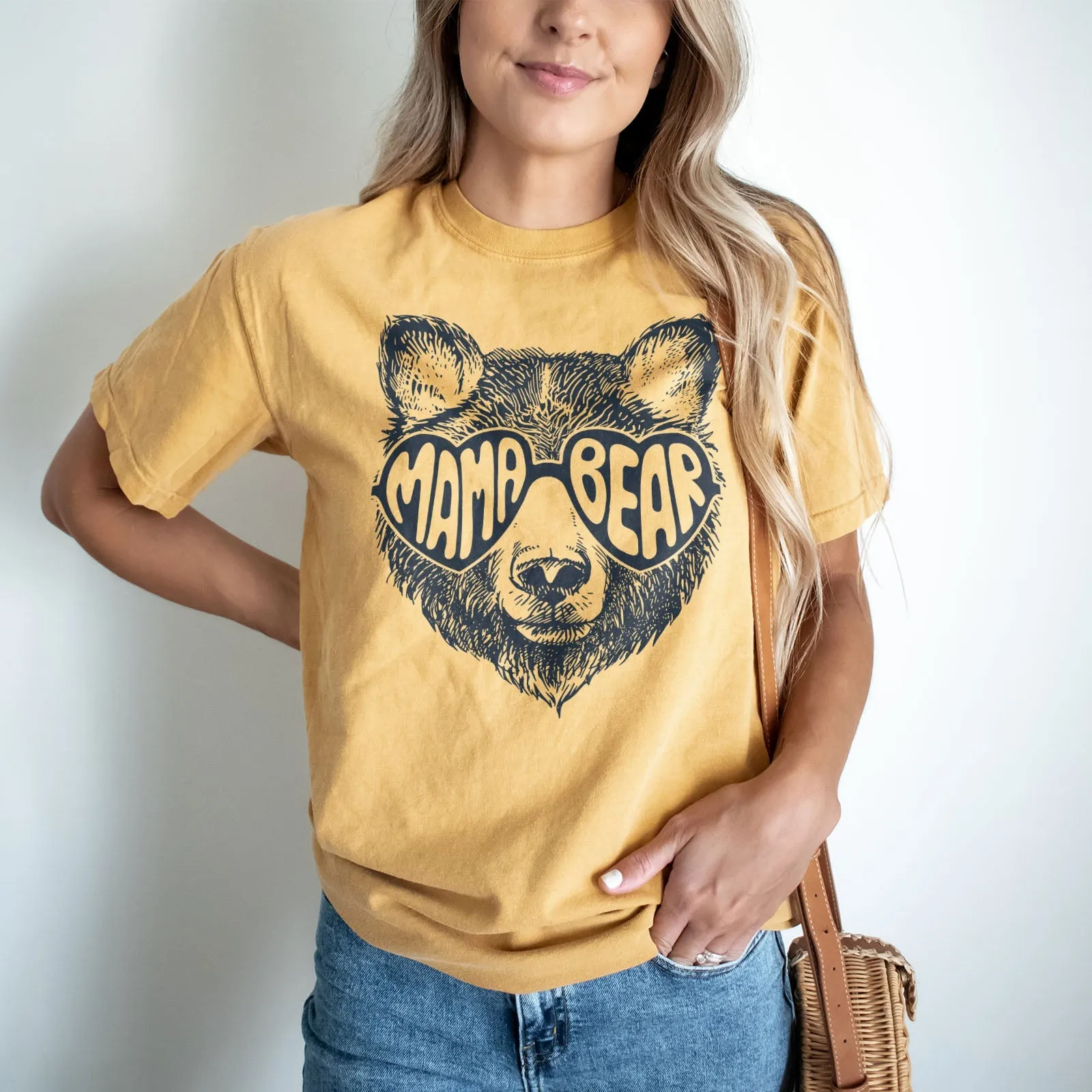 Mama Bear Love Tee Shirts For Women - Christian Shirts for Women - Religious Tee Shirts