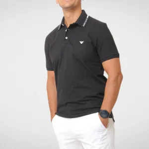 Men New Polo - Cotton Slim Fit - Black