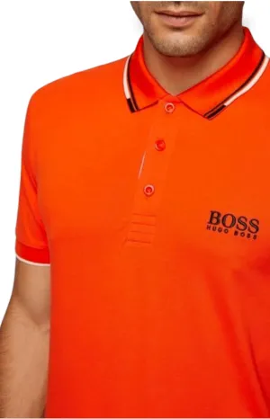 Men Polo Shirt (Slim-Fit) - Orange