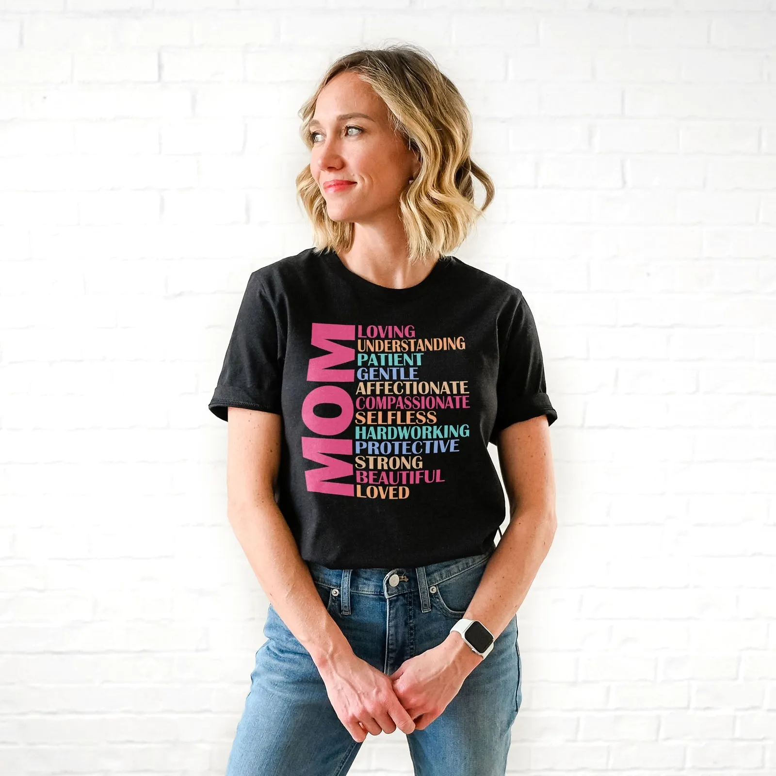 Mom Definition Tee Shirts For Women - Christian Shirts for Women - Religious Tee Shirts