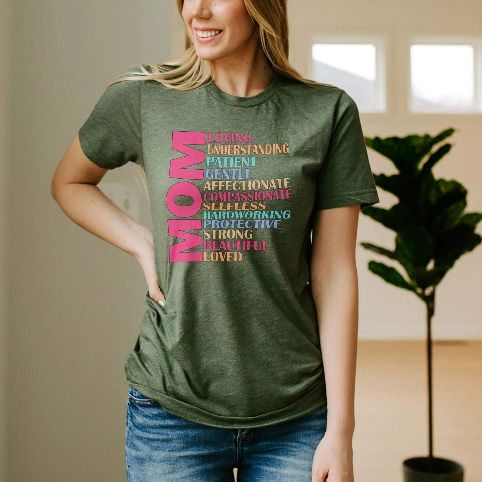 Mom Definition Tee Shirts For Women - Christian Shirts for Women - Religious Tee Shirts