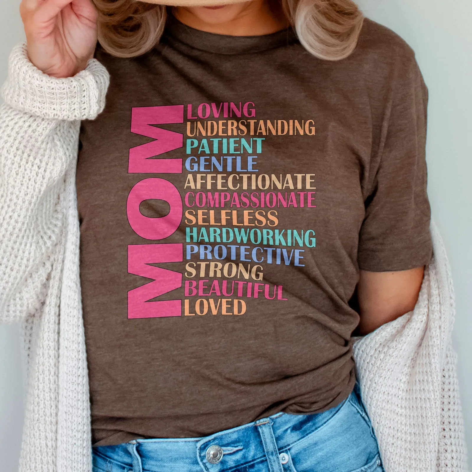 Mom Definition Tee Shirts For Women - Christian Shirts for Women - Religious Tee Shirts