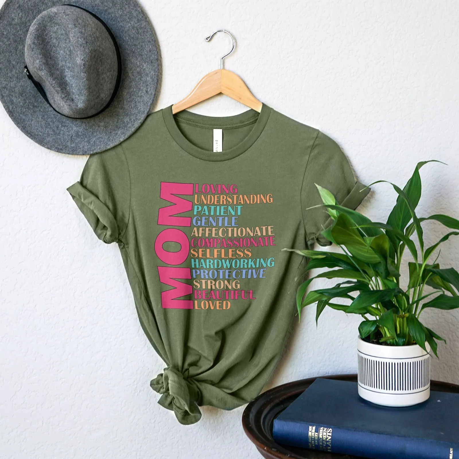 Mom Definition Tee Shirts For Women - Christian Shirts for Women - Religious Tee Shirts