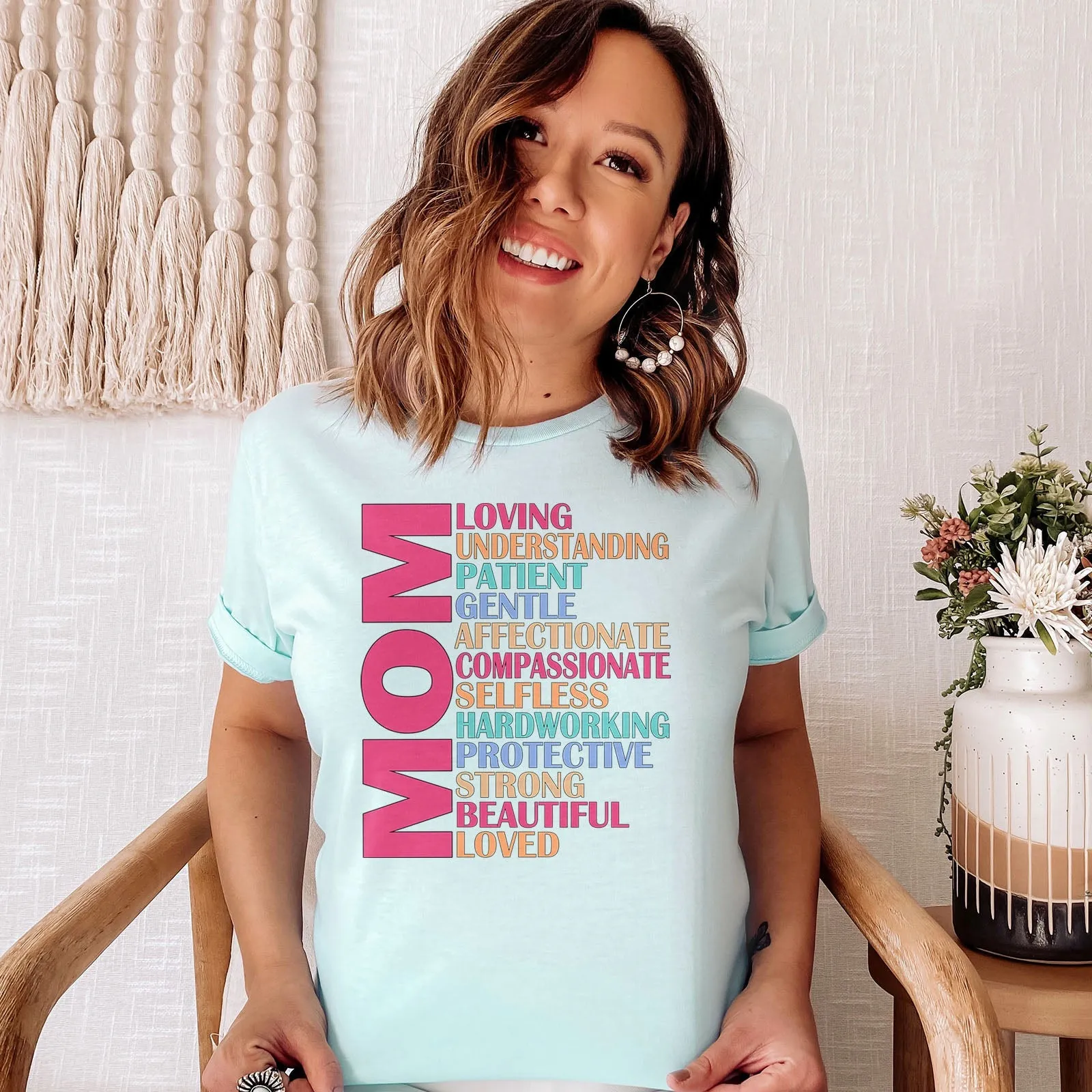 Mom Definition Tee Shirts For Women - Christian Shirts for Women - Religious Tee Shirts