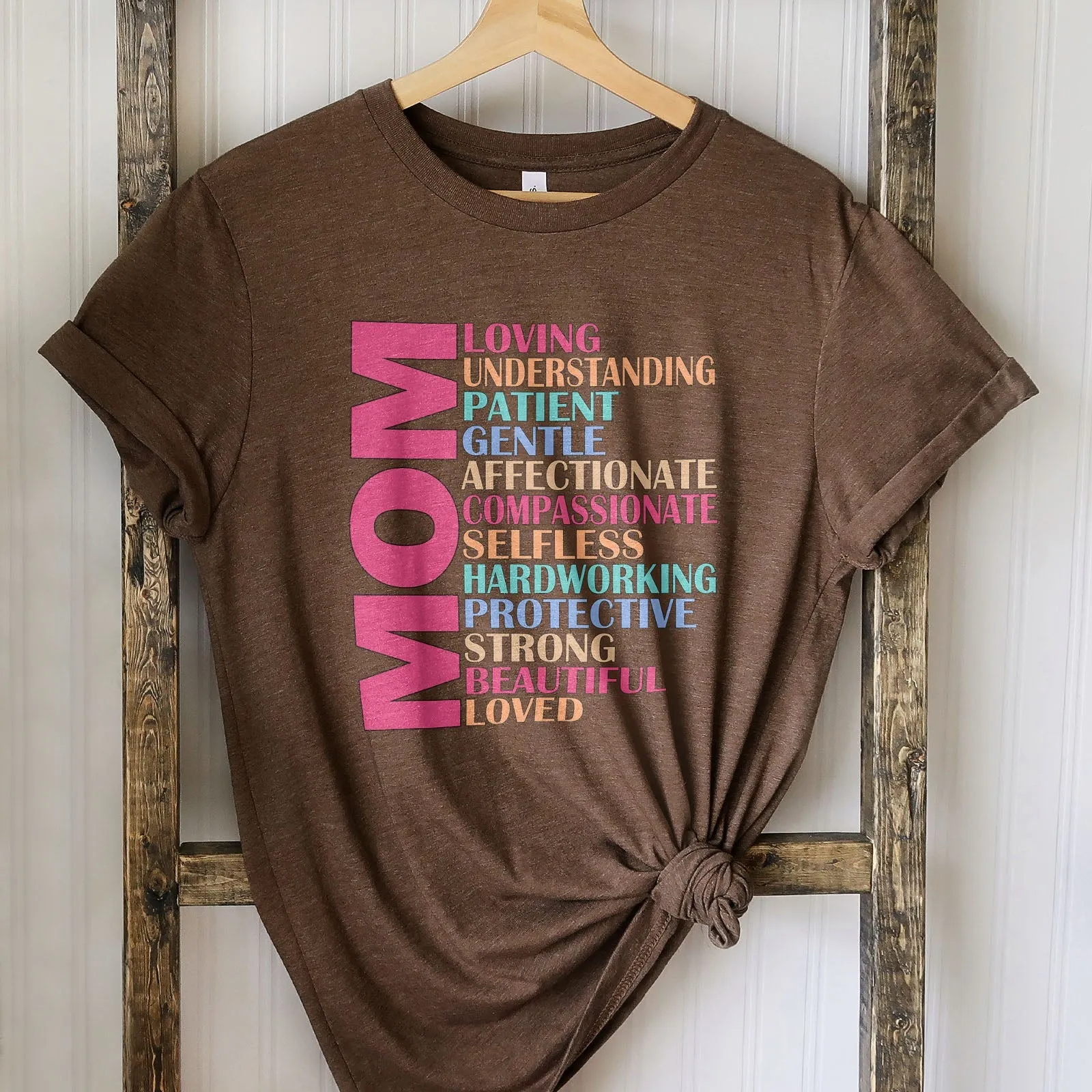 Mom Definition Tee Shirts For Women - Christian Shirts for Women - Religious Tee Shirts