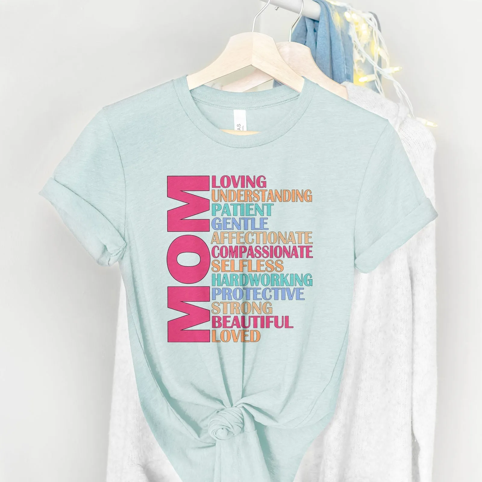 Mom Definition Tee Shirts For Women - Christian Shirts for Women - Religious Tee Shirts