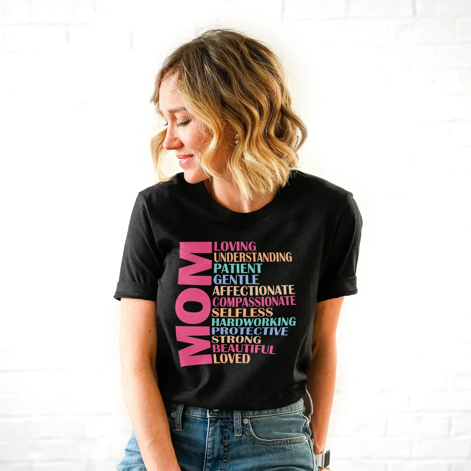 Mom Definition Tee Shirts For Women - Christian Shirts for Women - Religious Tee Shirts