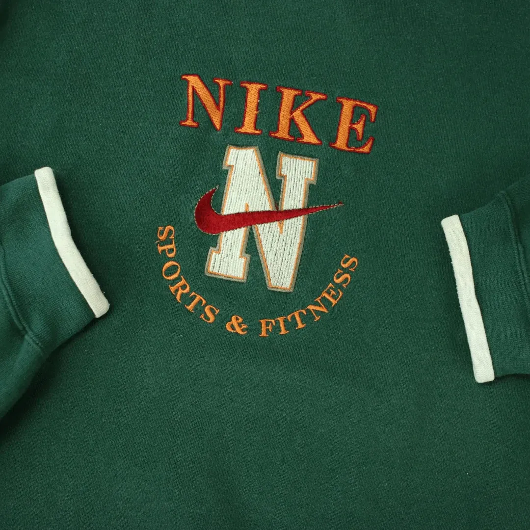 NIKE RARE 90s SPORTS & FITNESS CREWNECK  (M)