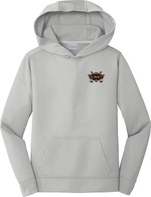 Orange County West Youth Performance Fleece Pullover Hooded Sweatshirt