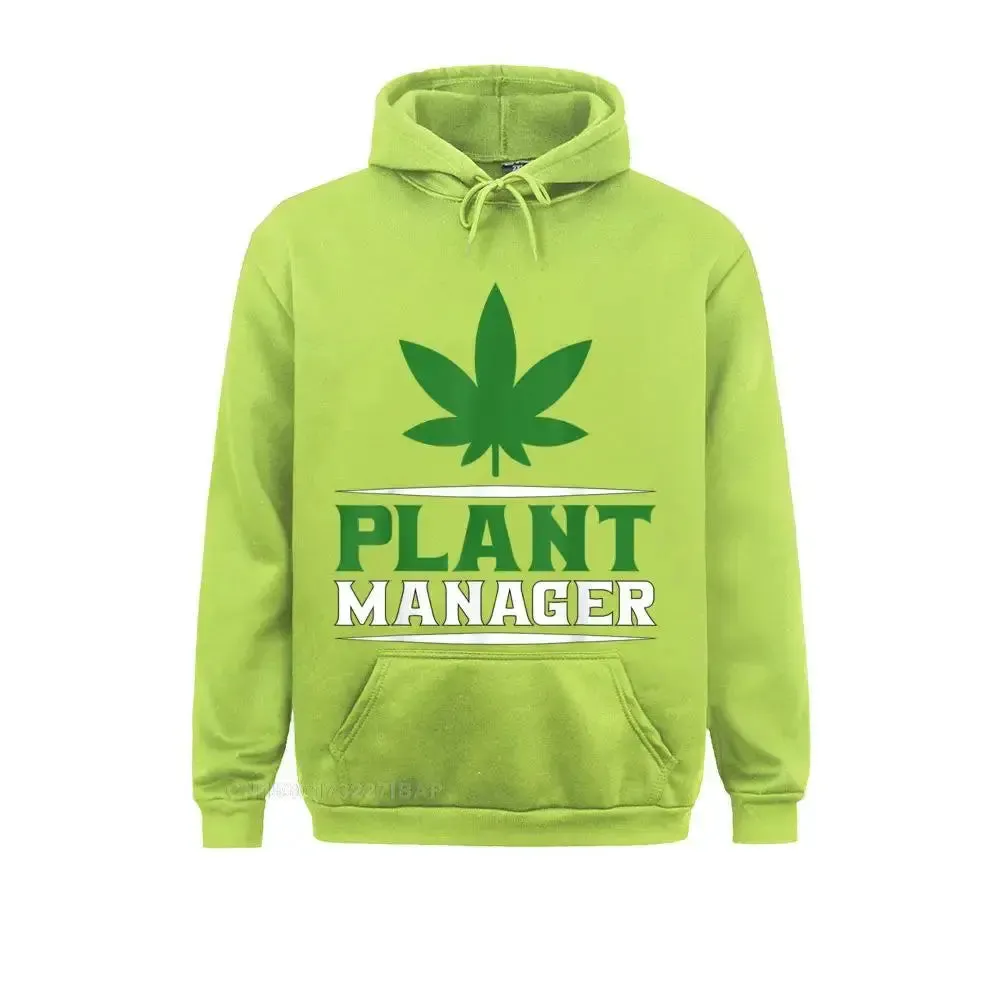 Plant Manager 420 Pot Weed Stoner Ganja Cosie Sweatshirts 2021 Discount Mens Hoodies Normcore Hoods