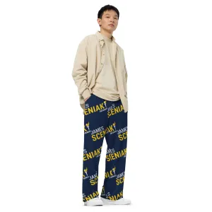 Sceniak for Senate All-over print unisex wide-leg pants