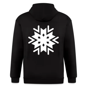 Snowflake  Zip Up Hoodie