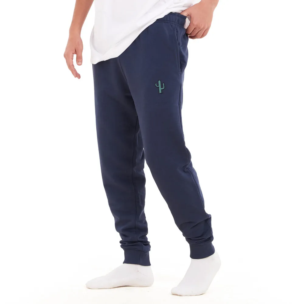 Snuggs summer Sweatpants Dark Blue cactus