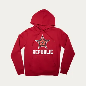 Starball Hoodie in Cardinal