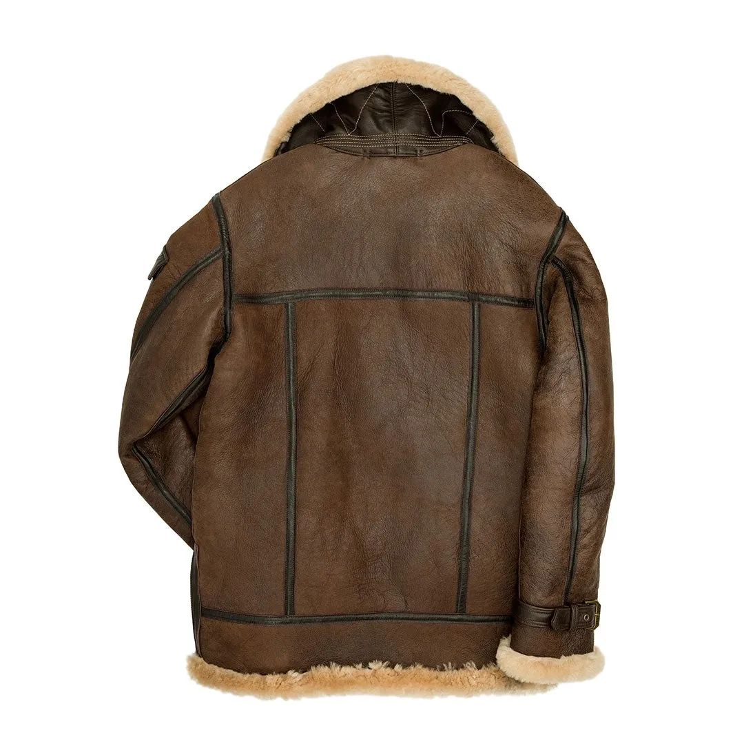 Super fortress bomber Coat | Shearl Fur Coat Mens