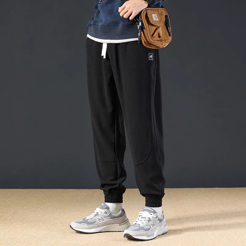 Versatile Trendy Tapered Twill Sweatpant