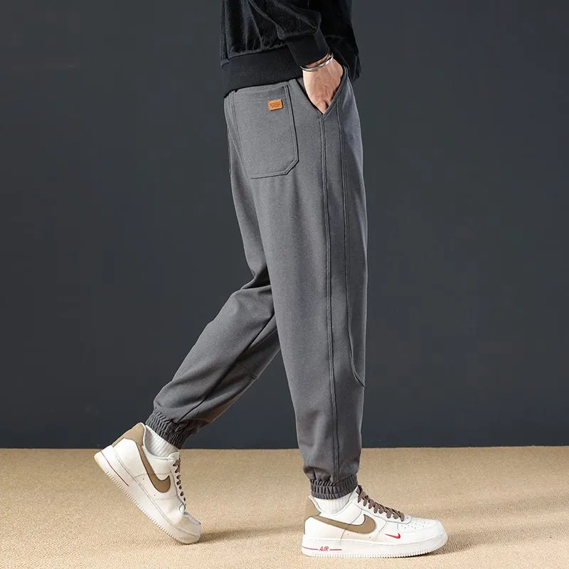 Versatile Trendy Tapered Twill Sweatpant