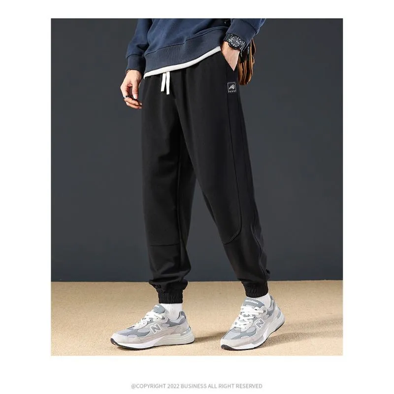 Versatile Trendy Tapered Twill Sweatpant