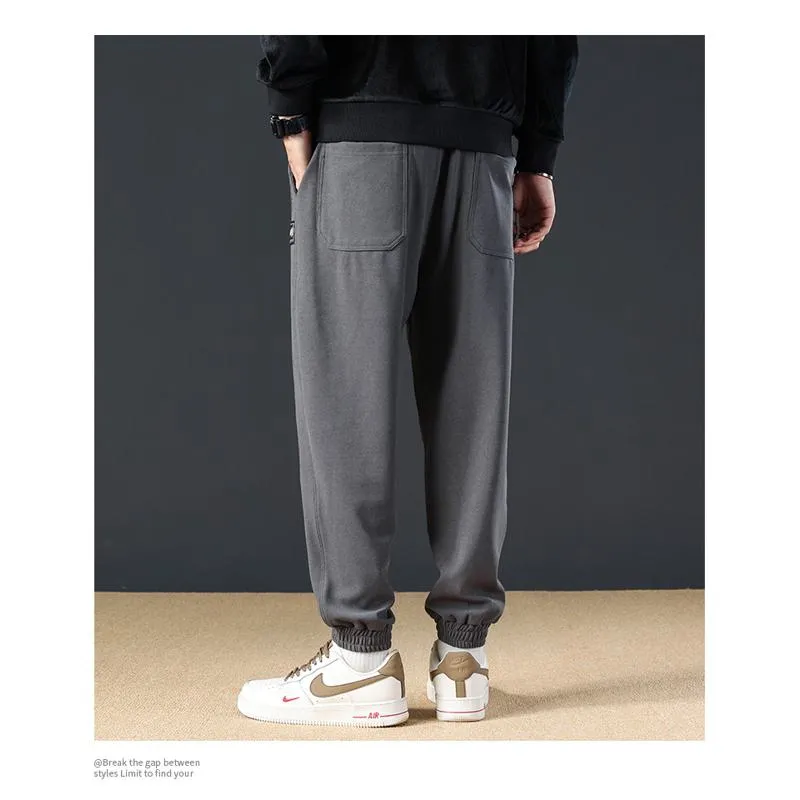 Versatile Trendy Tapered Twill Sweatpant