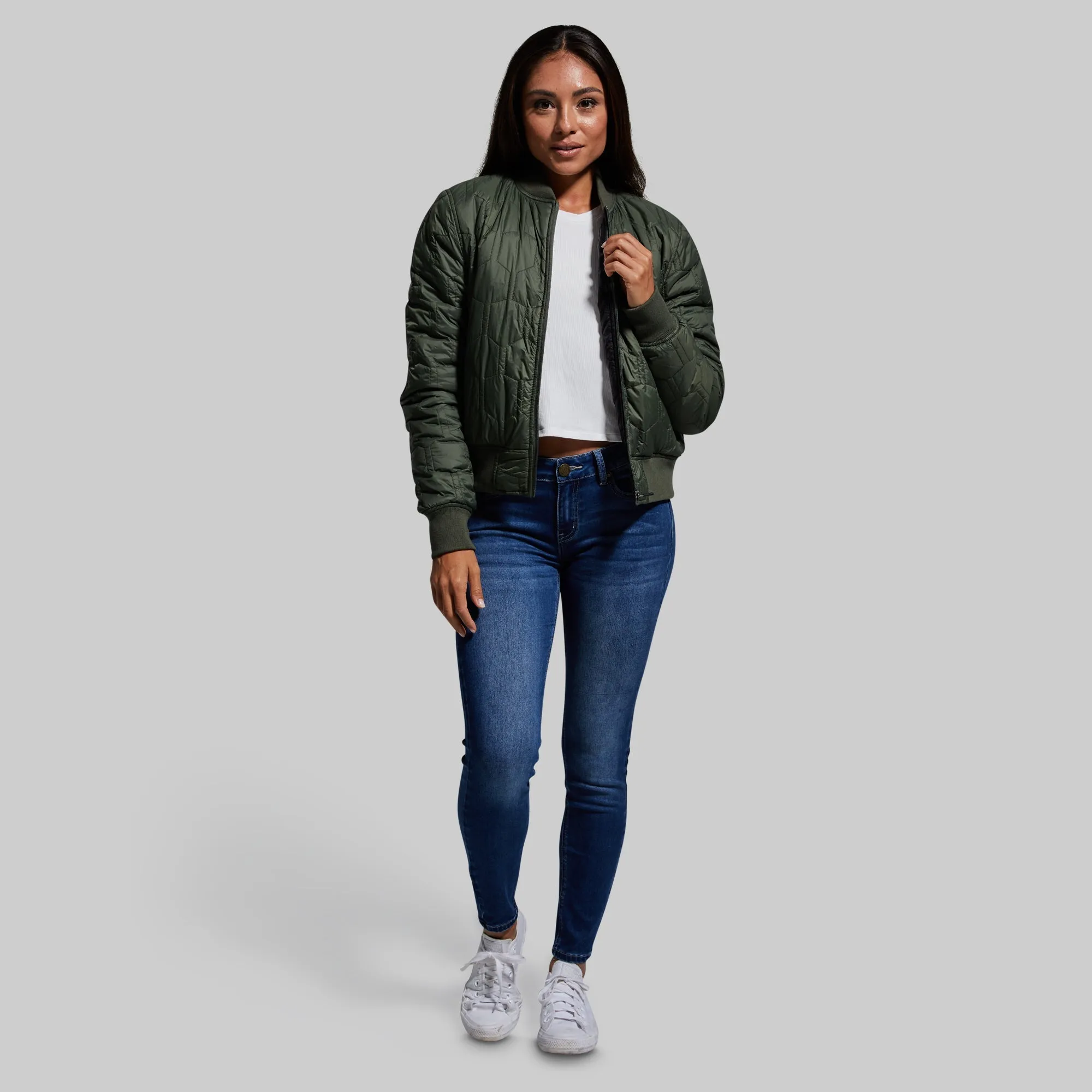 Women's Bomber Jacket (Elm)