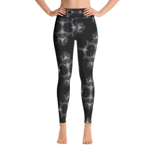 Yoga Leggings w/ Temple Print